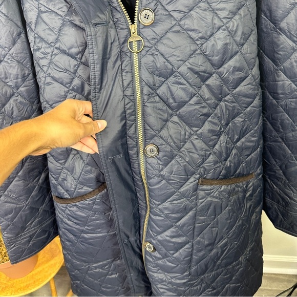 NWT Barbour Lovell Navy Quilted Jacket sz 3X - Picture 7 of 12